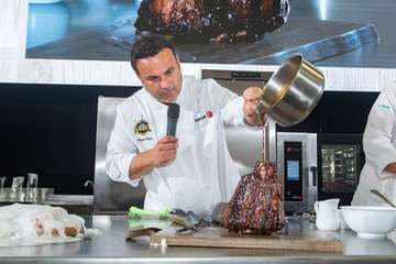 Las demostraciones culinarias formaron parte de la segunda jornada de la Feria Gran Canaria Me Gusta (Foto TA)